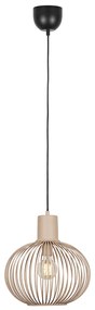 Lampă suspendată modernă cu fir negru cu bej 33cm - Gila