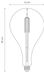 Bec LED dimabil VINTAGE EDISON E27/4W/230V 3000K