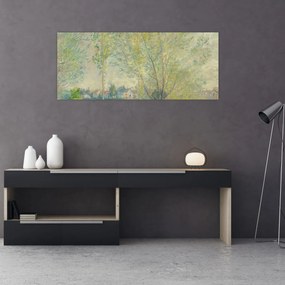 Tablou - Claude Monet, The Willows, reproducere (120x50 cm)