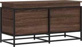 vidaXL Cutie depozitare stejar maro 100x40x51,5 cm lemn prelucrat