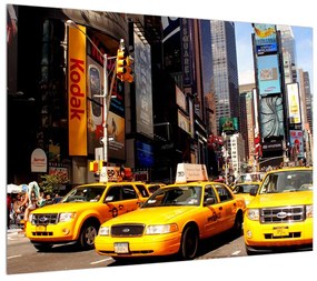 Tablou cu Yelow taxi din NY (70x50 cm), în 40 de alte dimensiuni noi