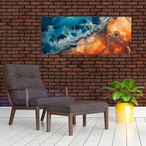 Tablou - Apă și foc (120x50 cm)