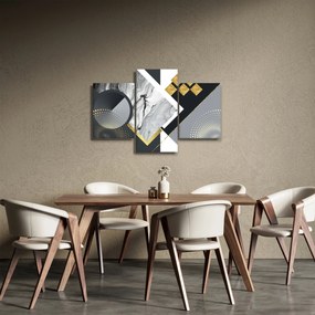 Tablou - Colaj texturat (90x60 cm)
