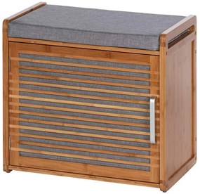 Dulap pentru pantofi din bambus BAHARI cu scaun, WENKO