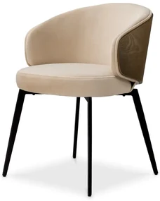 Scaun design elegant LUX Camerota, Sabino beige