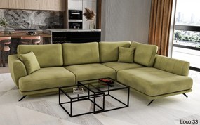 Colțar lemn masiv Extensibil Leona Depozitare 280x178cm Personalizabil - Borneo 04