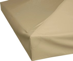 Outsunny Acoperiș de Rezervă pentru pavilion de Grădină Pânză de Rezervă pentru pavilion tonel Tendă 3 x 3 m Bej | Aosom Romania