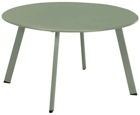 442226 ProGarden Măsuță de cafea de exterior, 70x40 cm, verde mat