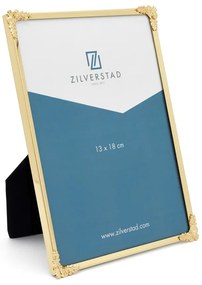 Ramă foto aurie de sine stătătoare/de suspendat din metal 13,5x18,5 cm Decora – Zilverstad