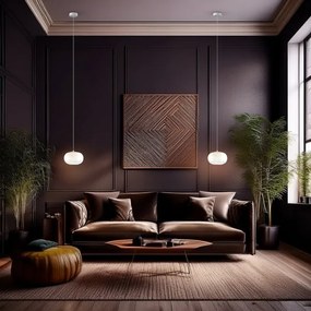 Lustră LED pe cablu VASO LED/4W/230V d. 18 cm alb