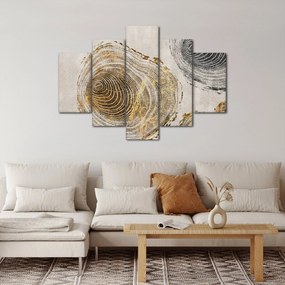 Tablou - Abstract triburi (150x105 cm)