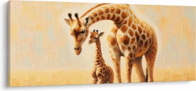 Tablou - Girafe (120x50 cm)