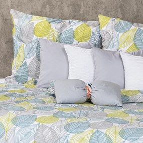 Lenjerie de pat din bumbac 4Home Nordic Leaves, 140 x 220 cm, 70 x 90 cm, 140 x 220 cm, 70 x 90 cm