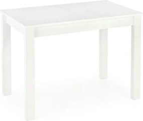 Masa extensibila GINO, alb, PAL furniruit, 100/138x60x75 cm