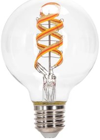 Bec LED RGBW Aigostar FILAMENT G80 E27/4,9W/230V 2700K