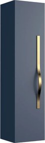 Dulap tip coloana suspendat albastru Krofam e-VOG 130 cm maner auriu