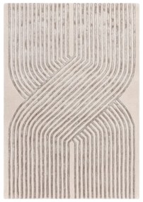 Covor crem handmade din amestesc de lână 200x300 cm Matrix – Asiatic Carpets