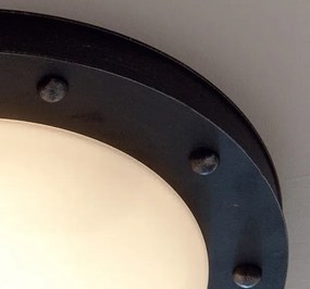 Aplica exterior design industrial din fier forjat DE 2551-A, 54cm