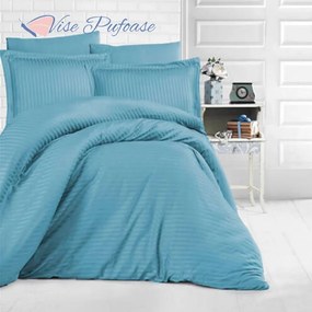 Lenjerie de Pat XL Premium Damasc Turquoise