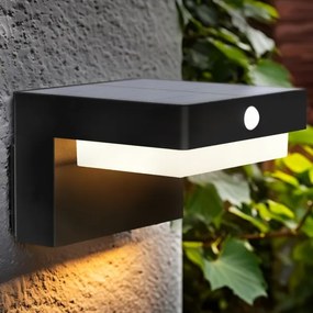 Aplică LED solară cu senzor Solight WO7201 PALERMO LED/5W/2000 mAh IP54