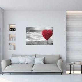 Tablou -Inima din coroanele copacilor (90x60 cm)