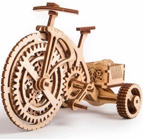 Puzzle 3D din lemn bicicleta