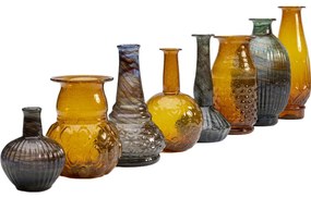 Set de 8 vaze de sticla colorata Family Doty