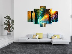 Tablou - Plimbare de noapte (150x105 cm)