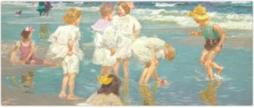 Tablou - Edward Henry Potthast, A Holiday, reproducere (120x50 cm)