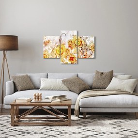 Tablou - Floarea-soarelui,pictură (90x60 cm)