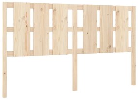 818005 vidaXL Tăblie de pat, 185,5x4x100 cm, lemn masiv de pin