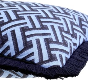 Perna decorativa design LUX Doris S blue, 50x50cm