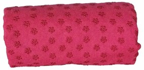 Prosop yoga anti-alunecare cu geanta cadou-pink