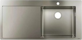 Chiuveta bucatarie Hansgrohe S71 inox 104.5x51 cm
