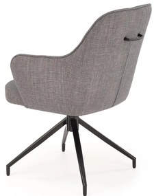Scaun rotativ K527 gri/gri