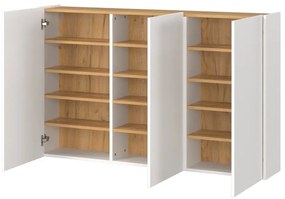 Set pentru hol alb/în culoare naturală cu aspect de lemn de stejar Libbiano – Germania