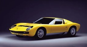 Fotografie Lamborghini Miura SV car model, 1973