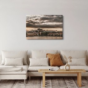Tablou Castelului Praga în amurg (90x60 cm)