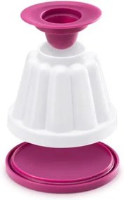 Set 4 forme pentru budincă Metaltex, ø 8 x 7 cm