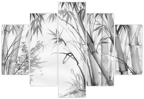 Tablou - Pădure de bambus (150x105 cm)