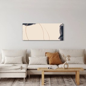 Tablou - Abstractizare bej (120x50 cm)