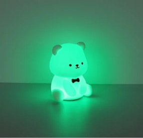 Globo 2870 - Lampă de veghe pentru copii TEDDY, LED RGBW reîncărcabilă, cu reglare a luminozității, LED 1W, 5V, 1200 mAh, ursuleț