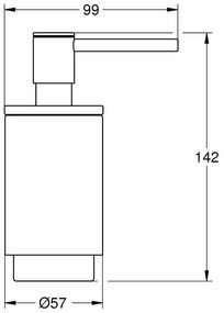 Grohe Selection Dozator sapun lichid, cupru (warm sunset)