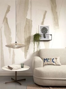 Lustra/Pendul eco din ratan Zanzibar flat 55cm L, white
