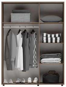 Dormitor GLOBAL3751 - brown silverjack