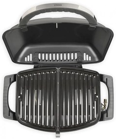 Gratar portabil pe gaz Livoo DOC275, 3.5kW, Aprindere automata, Negru