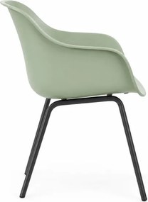 Scaun de masa AMAYA RONDO, verde deschis