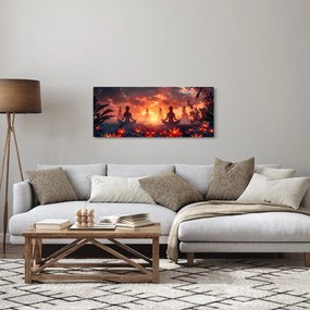 Tablou - Yoga în natură (120x50 cm)