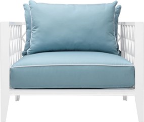 Fotoliu pentru interior si exterior Ocean Club, alb 113033 HZ