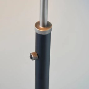 Endon 98753 - Lampă de podea FRANKLIN 1xE27/10W/230V crom mat/antracit